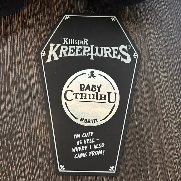 Killstar Kreeptures Baby Cthulu Black - Picture 2 of 3